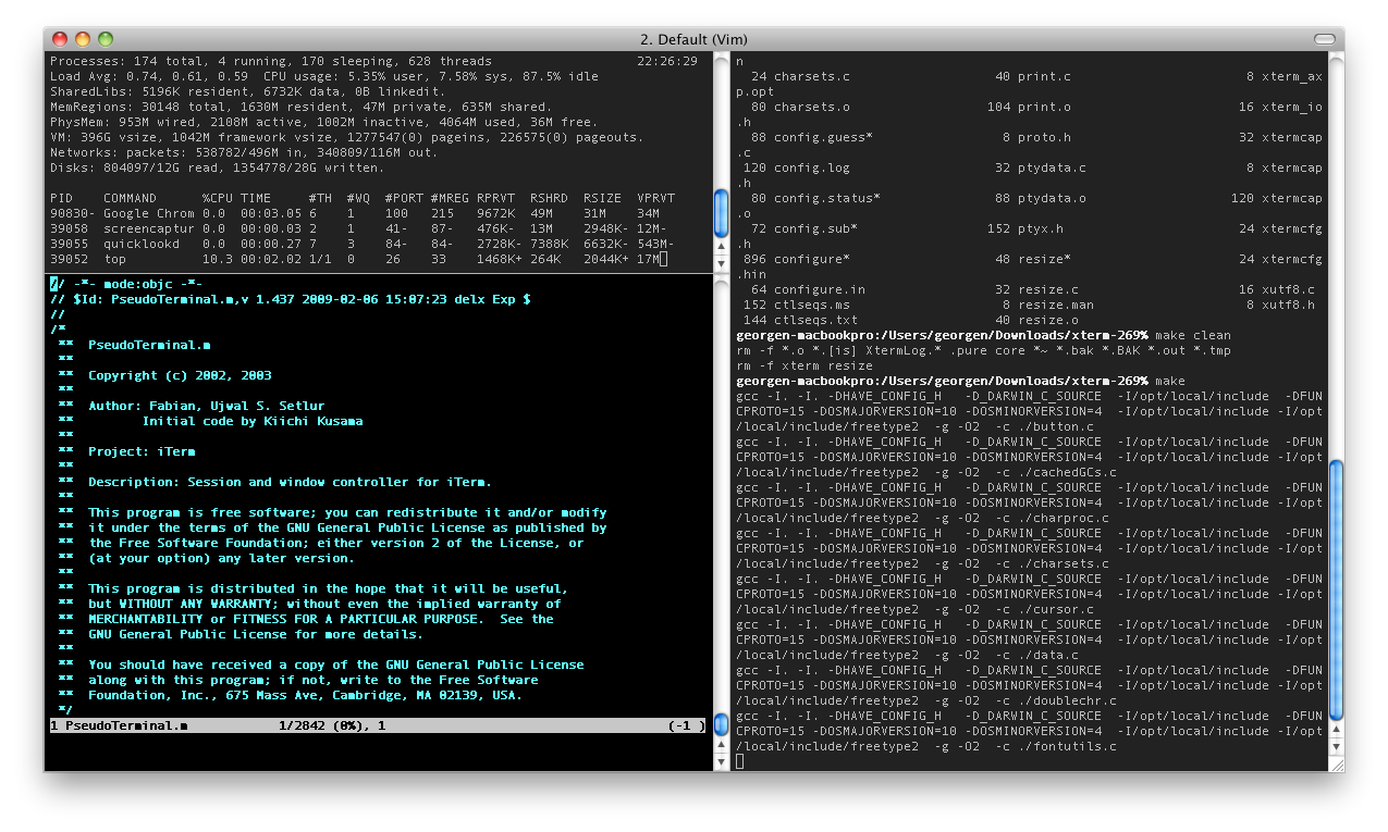 最佳组合iTerm2+oh-my-zsh